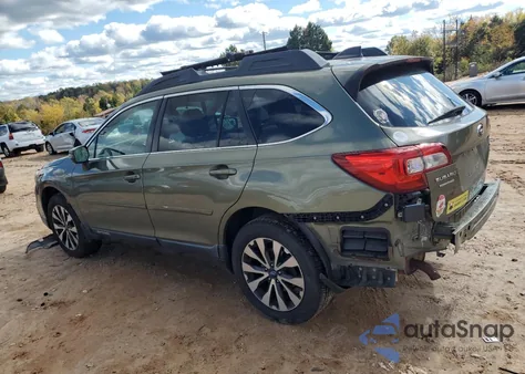 2017 Subaru Outback 2.5I Limited из США, поврежденный, VIN 4S4BSANC3H3272964